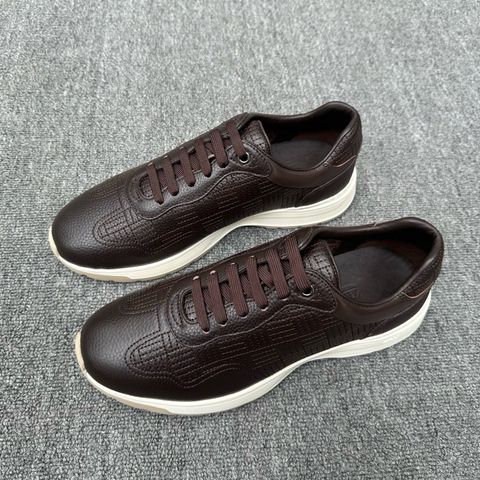 SNEAKER NAM ZL DA BÊ VÂN HẠT KHẮC LASER, PHOM THỦ CÔNG Ý SANG TRỌNG