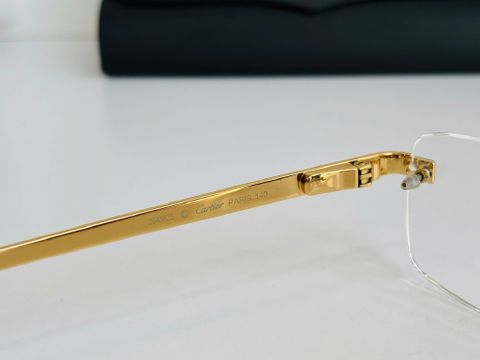 GỌNG KÍNH MẮT NAM CARTIER* PHIÊN BẢN 2025 VÀNG KIM SANG TRỌNG