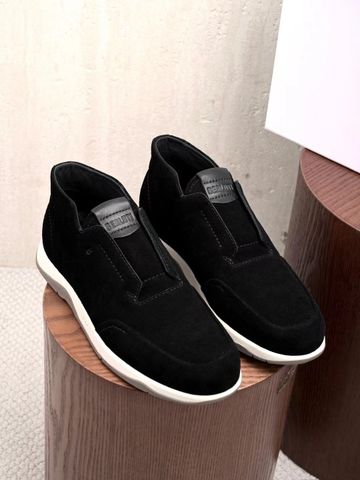 GIÀY THỂ THAO NAM BERLUTTI  * DA LỘN NAVY – SLIP-ON TINH GỌN, LỊCH THIỆP