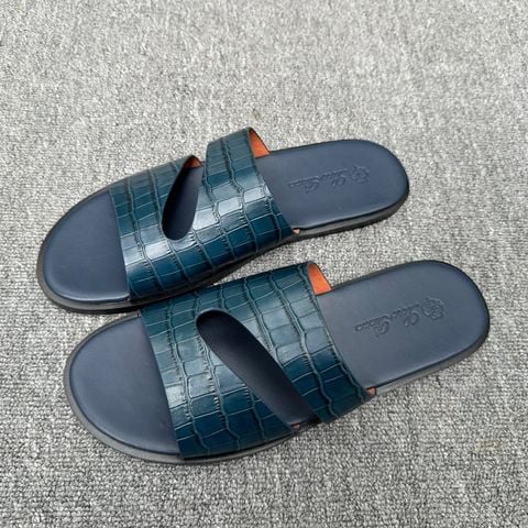 SANDAL NAM LP DÒNG NAHA DA BÒ DẬP VÂN NỔI PHOM TỐI GIẢN