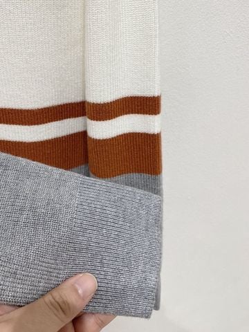 ÁO LEN NAM BC PHỐI SỌC NHẬN DIỆN THÊU LOGO – FORM TRẺ TRUNG,