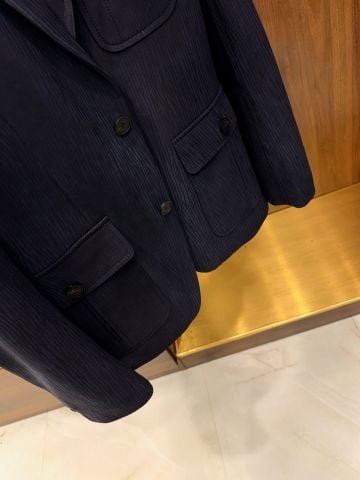 ÁO BLAZER DA NAM VÂN GỖ EMBOSS