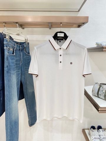 ÁO POLO NAM CỔ BẺ PIQUÉ CAO CẤP LOGO NGỰC NỔI FORM THANH LỊCH