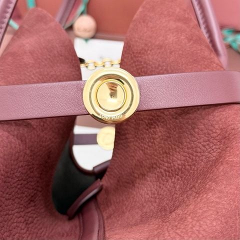 TÚI SHOPPER NAM NỮ LP GHIERA LARGE DA BÊ NUBUCK VÂN HẠT PHOM MỀM