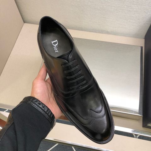 GIÀY TÂY Di*or*  OXFORD DA BÊ ĐEN – GOODYEAR THỦ CÔNG, FORM GỌN TÔN DÁNG