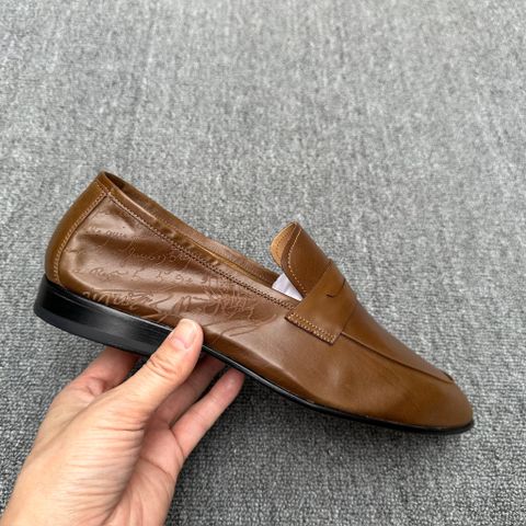 GIÀY LOAFER NAM B L T LORENZO RIMINI SCRITTO PHOM PENNY LOAFER DA MỀM MỘT LỚP