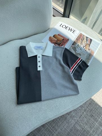 ÁO POLO NAM TB SHORT-SLEEVE KNITTED POLO SHIRT DỆT KIM MỀM MỊN
