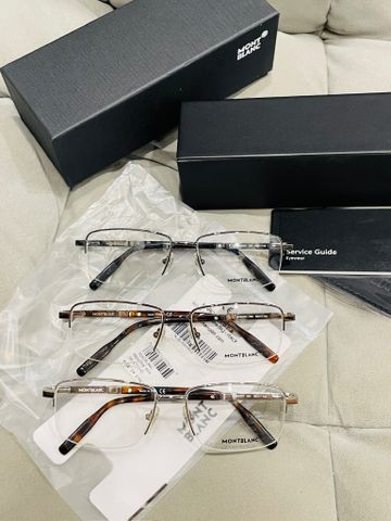 GỌNG KÍNH MẮT NAM NỮ MONT BLANCT * GỌNG KIM LOẠI MẢNH, CÀNG VÂN TORTOISE