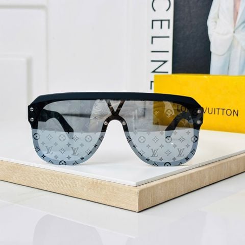 KÍNH MẮT NAM NỮ L V WAIMEA FORM MASK OVERSIZE TRÒNG MONOGRAM PHỦ TOÀN BỀ MẶT