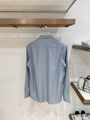 ÁO SƠ MI NAM LP DÀI TAY PHOM GỌN CHẤT VẢI MỀM MỊN THÊU TINH TẾ
