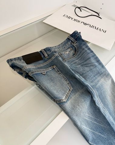 QUẦN JEANS NAM EA PHOM ỐNG ĐỨNG NHỎ WASH VINTAGE CHẤT DENIM CO GIÃN