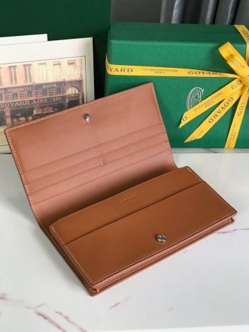 VÍ DÀI NAM NỮ GY RICHELIEU GOYARDINE CANVAS TRIPLE CHEVRON CHỮ Y