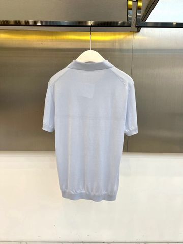 ÁO POLO NAM B C CỔ MỞ DỆT LỤA DÂU TẰM – TENCEL LYOCELL PHA ACETATE