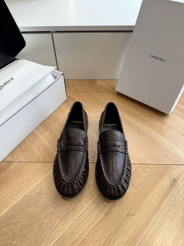 GIÀY LOAFER NAM NỮ Y S L CASSANDRE PHOM GATHERED