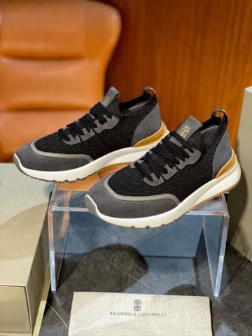 GIÀY THỂ THAO NAM BC DÁNG RUNNER DỆT KIM CO GIÃN PHỐI DA LỘN TINH XẢO