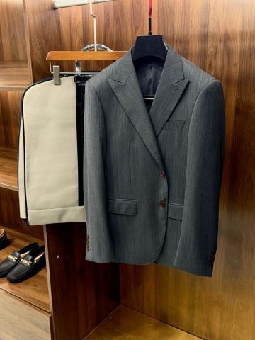 BỘ VEST NAM LF WOOL HERRINGBONE CHỐNG NHĂN