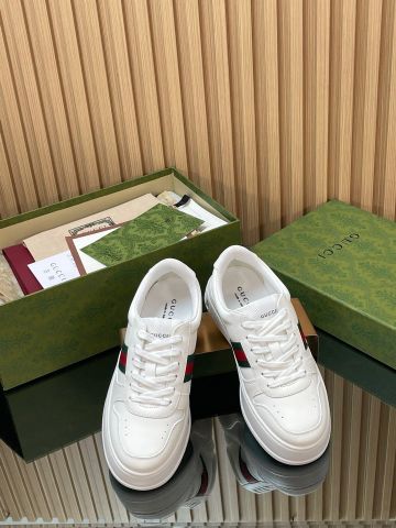 GIÀY THỂ THAO NAM NỮ GUCC* ĐẾ DÀY SỌC XANH ĐỎ