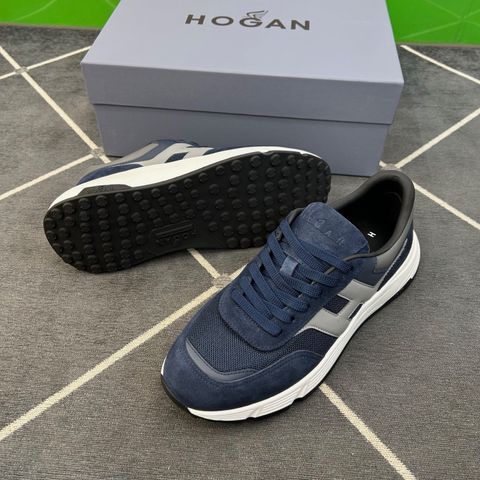 GIÀY NAM HOG SNEAKER SUEDE PHỐI DA – BE/OLIVE NHẸ ÊM