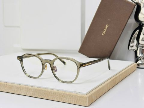 KÍNH MẮT NAM NỮ TF GỌNG ACETATE DÁNG VUÔNG BO TRÒN PHỐI DẤU T KIM LOẠI