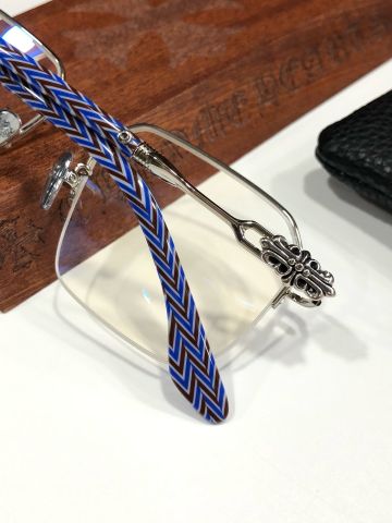 KÍNH MẮT NAM CHR* GỌNG BẠC KHẮC HOA VĂN ĐỘC BẢN