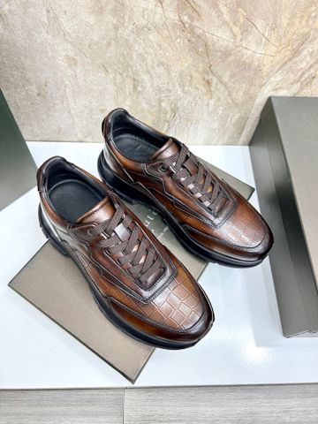 GIÀY NAM BERLUTTI  * SNEAKER PATINA NÂU SCRITTO – PHIÊN BẢN MỚI, NHẸ ÊM SANG TRỌNG