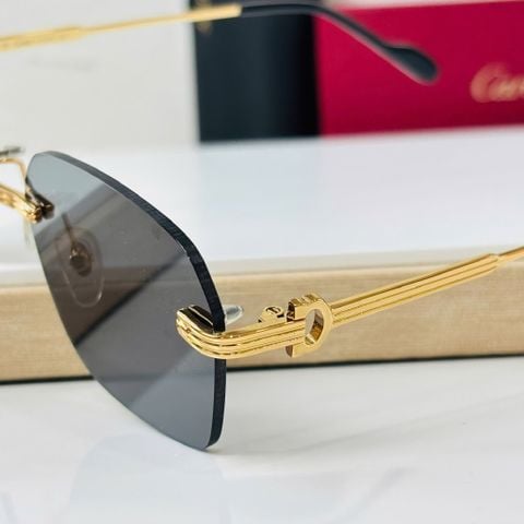 KÍNH MÁT NAM NỮ CRT DÁNG KHÔNG VIỀN THANH MẢNH – CHI TIẾT KIM LOẠI TINH XẢO