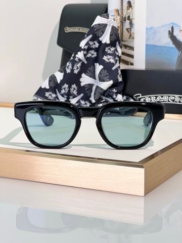 KÍNH MẮT NAM NỮ CH* DÒNG CUNTVOLUTED GỌNG ACETATE DÀY PHỐI BẢN LỀ KIM LOẠI GOTHIC
