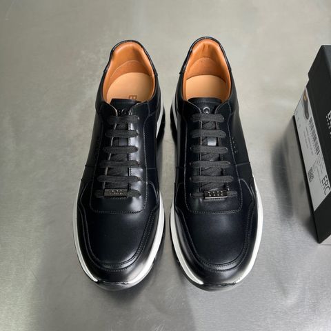 GIÀY THỂ THAO NAM BOSS* DA BÒ ĐẾ BẰNG LỊCH LÃM