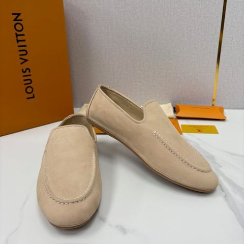GIÀY SLIP ON NAM L V DA LỘN PHOM THANH LỊCH ĐẾ MỎNG ÊM NHẸ