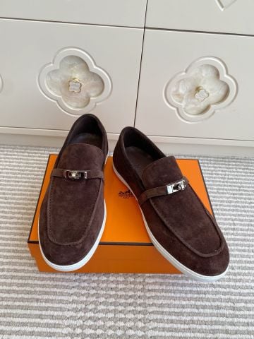 GIÀY SLIP ON NAM NỮ H KELLY KHÓA KIM LOẠI DÁNG LOAFER