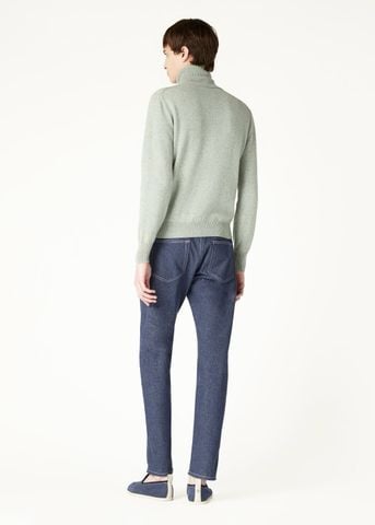 QUẦN JEANS NAM L P QUARONA DENIM WASHED COTTON