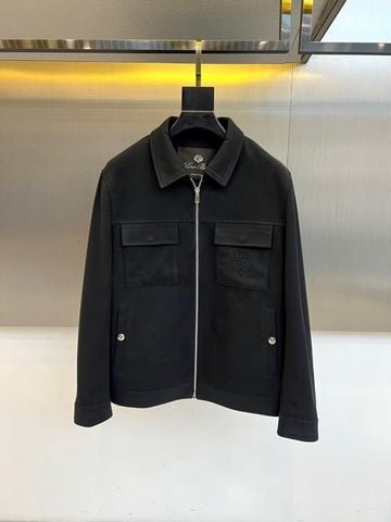 ÁO KHOÁC NAM LP DÁNG CỔ BẺ CHẤT COTTON PHA TENCEL MỀM MỊN PHOM RỘNG