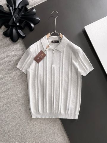 ÁO POLO NAM LP DỆT KIM RIBBED HALF-ZIP PHOM RỘNG SANG TRỌNG