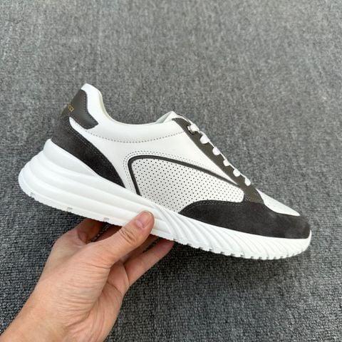 GIÀY THỂ THAO NAM SR DA BÊ PHỐI SUEDE ĐẾ THỂ THAO NÂNG PHOM