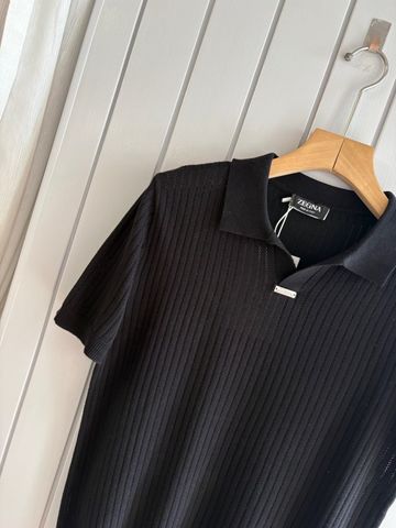 ÁO POLO NAM DỆT KIM HỌA TIẾT NỔI CỔ BẺ THANH LỊCH
