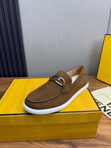 GIÀY SLIP ON NAM FEND* • DA LỘN