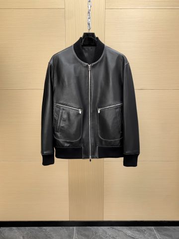 ÁO KHOÁC DA NAM H BOMBER LAMBSKIN FW25 – PHONG THÁI PHI CÔNG HIỆN ĐẠI