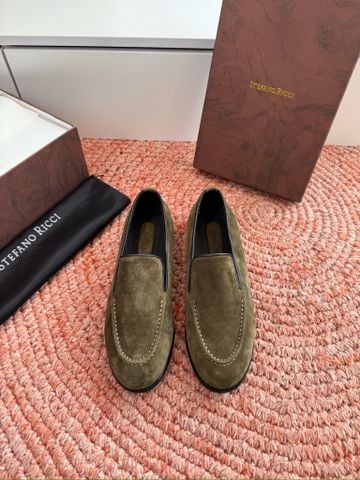 GIÀY LOAFER NAM SR DA LỘN PHOM MOCCASIN CỔ ĐIỂN, VIỀN MAY NỔI TINH TẾ