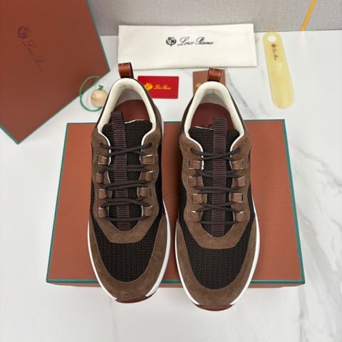GIÀY SNEAKER NAM LP WEEK END WALK PHỐI KNIT 3D & DA LỘN,