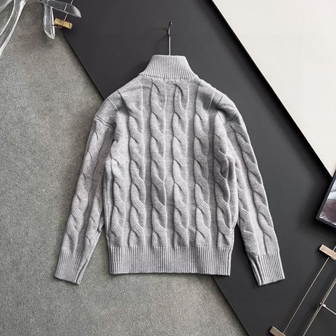 ÁO LEN NAM LP DỆT THỪNG CỔ KHÓA KÉO – PHOM OLD MONEY THANH LỊCH