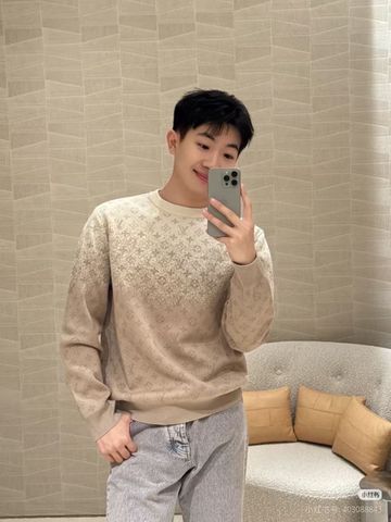 ÁO LEN NAM NỮ L V MONOGRAM DỆT JACQUARD TOÀN THÂN