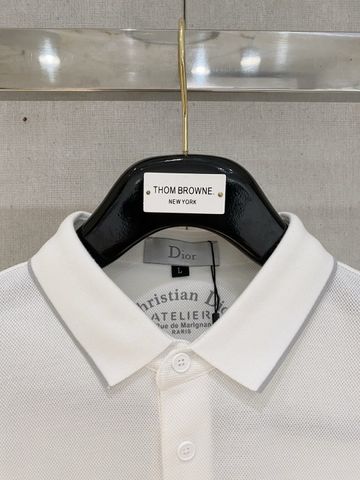 ÁO POLO NAM D* CỔ BẺ COTTON PIQUÉ LOGO CD THÊU TINH GỌN PHONG THÁI DOANH NHÂN