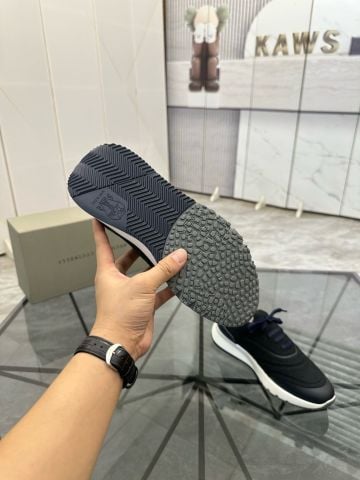 GIÀY SNEAKER NAM B C LOW-TOP KNIT RUNNER PHOM THỂ THAO THANH LỊCH, ĐẾ CAO ÊM