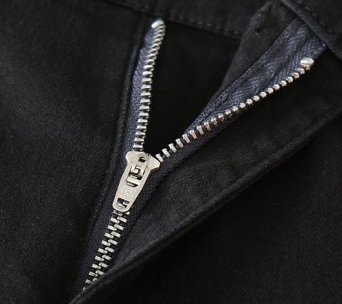 QUẦN JEANS NAM P R PHOM ỐNG ĐỨNG – DENIM COTTON ĐEN,