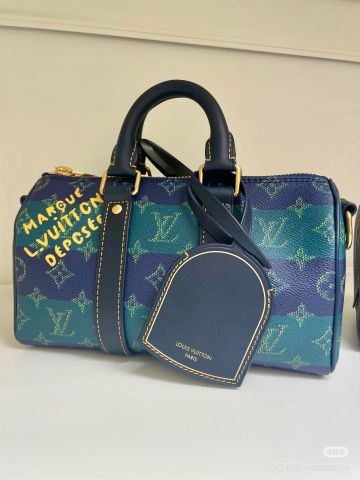 TÚI XÁCH NAM NỮ L*V  KEEPALL 25 PHARRELL “MONOGRAM SURFIN’