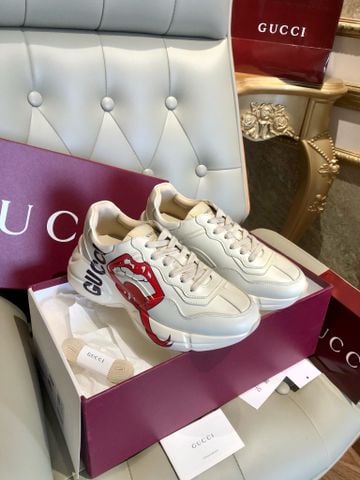 GIÀY THỂ THAO NAM NỮ GC RHYTON MOUTH PRINT ĐẾ 5CM FORM CHUNKY CÁ TÍNH