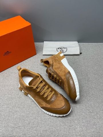 GIÀY SNEAKER NAM H M BOUNCING PHỐI SUEDE VÀ DA DẬP VÂN CÁ SẤU
