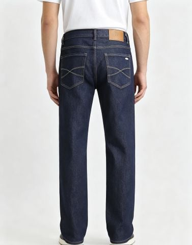 QUẦN JEANS NAM B C FIVE-POCKET STRAIGHT FIT – DENIM CONE, PHOM ỐNG SUÔNG GỌN