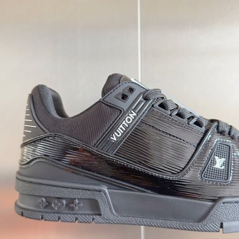 GIÀY SNEAKER NAM LV* TRAINER MONOGRAM ĐẾ 3CM PHONG CÁCH BÓNG RỔ S