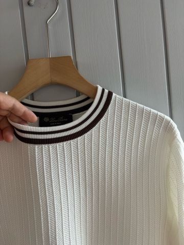 ÁO DỆT KIM NAM LP CỔ TRÒN VÂN NỔI SANG TRỌNG CAO CẤP